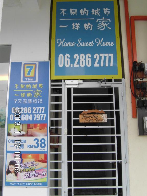 7 Inn Melaka Zewnętrze zdjęcie